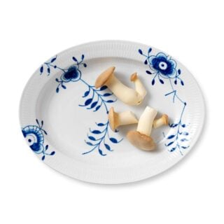 Royal Copenhagen Blue Fluted Mega Large Oval Dish | Kneen & Co