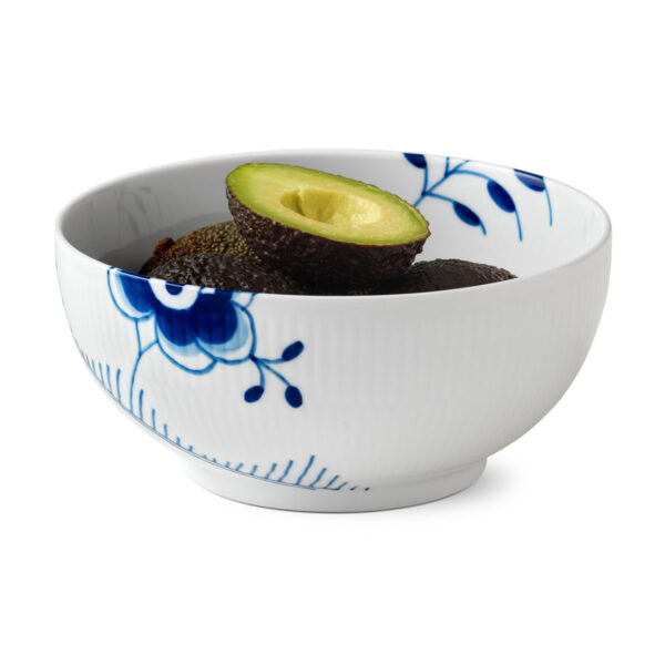 Royal Copenhagen Blue Fluted Mega Salad Large Bowl | Kneen & Co