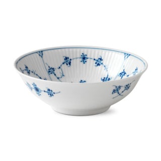 Royal Copenhagen Blue Fluted Plain Dessert Bowl | Kneen & Co