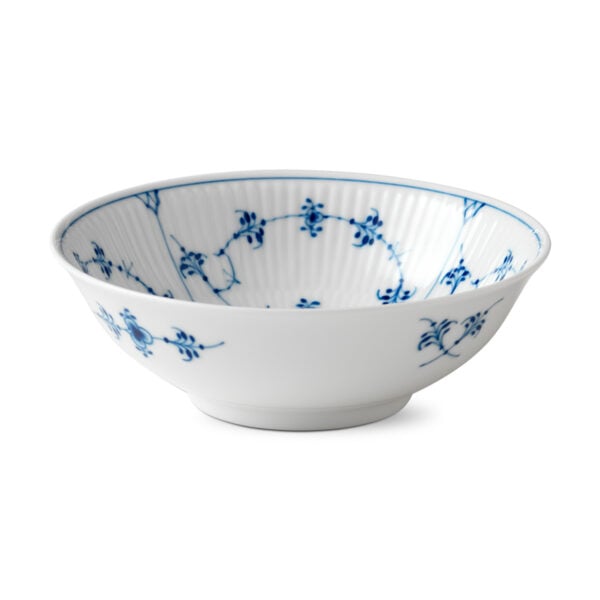 Royal Copenhagen Blue Fluted Plain Dessert Bowl | Kneen & Co