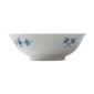 Royal Copenhagen Blue Fluted Plain Dessert Bowl shown on table | Kneen & Co