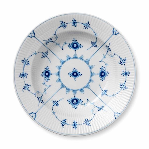 RoyalCopenhagen-1017196-BLUE-FLUTED-PL-PLATE-DEEP-23CM-1200x1200-100KB Royal Copenhagen Blue Fluted Plain Medium Deep Plate | Kneen & Co