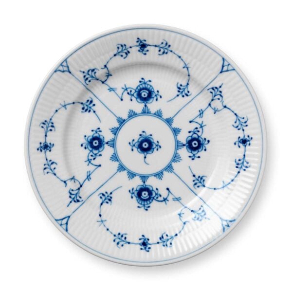 RoyalCopenhagen-1017198-BLUE-FLUTED-PL-PLATE-17CM-1200x1200-100KB Royal Copenhagen Blue Fluted Plain Dessert Plate | Kneen & Co