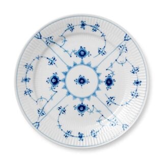 Royal Copenhagen Blue Fluted Plain Dinner Plate | Kneen & Co