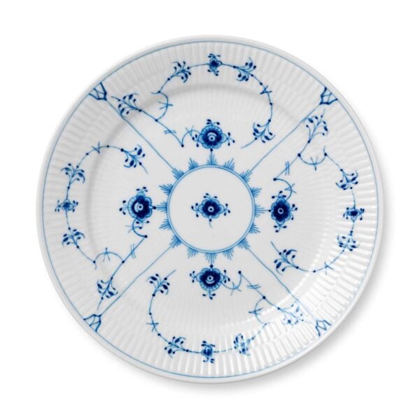 Royal Copenhagen Blue Fluted Plain Dinner Plate | Kneen & Co