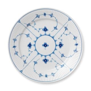 Royal Copenhagen Blue Fluted Plain Platter | Kneen & Co
