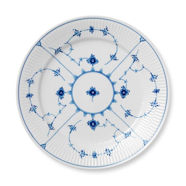 Royal Copenhagen Blue Fluted Plain Platter | Kneen & Co