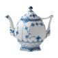 Royal Copenhagen Blue Fluted Full Lace Large Teapot | Kneen & Co