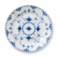 Royal Copenhagen Blue Fluted Full Lace Lunch Plate