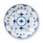 Royal Copenhagen Blue Fluted Full Lace Lunch Plate | Kneen & Co