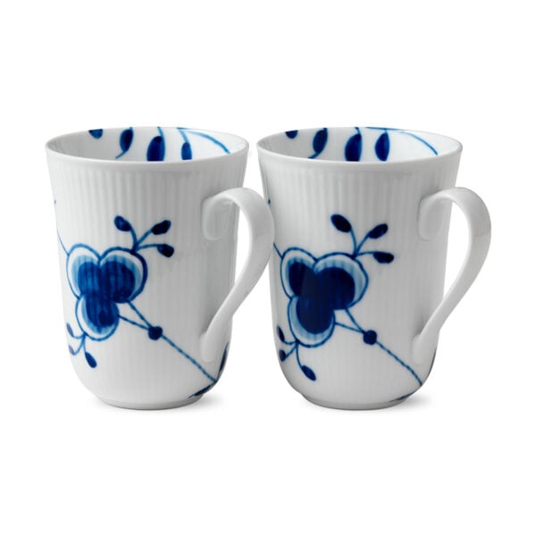 RoyalCopenhagen-1017333-BLUE-MEGA-CUP-36CL-2PC-01-1200x1200-100KB Royal Copenhagen Blue Fluted Mega Coffee Cups - Set of 2 | Kneen & Co