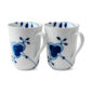 Royal Copenhagen Blue Fluted Mega Coffee Cups - Set of 2 | Kneen & Co