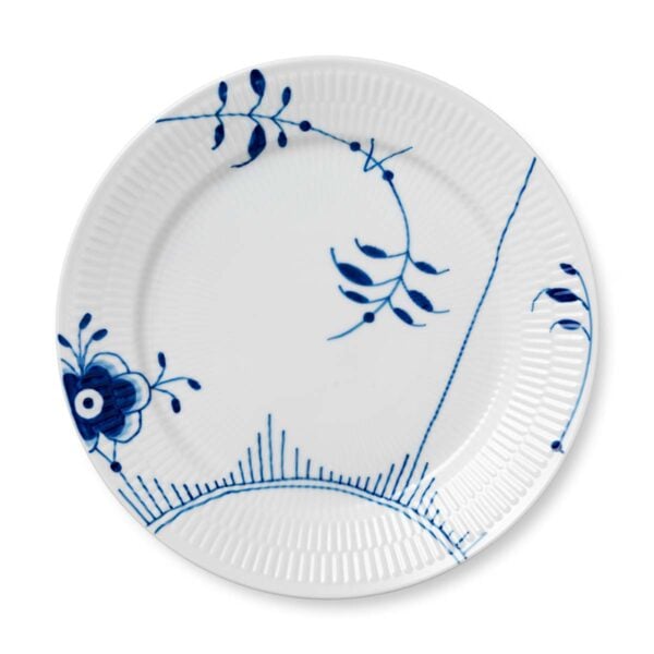 RoyalCopenhagen-1017366-BLUE-MEGA-PLATE-27CM-1200x1200-100KB Royal Copenhagen Blue Fluted Mega Dinner Plate no. 2 | Kneen & Co