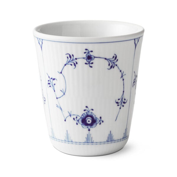 Royal Copenhagen Blue Fluted Plain Thermal Mug | Kneen & Co