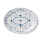 Royal Copenhagen Blue Fluted Plain Medium Oval Dish | Kneen & Co