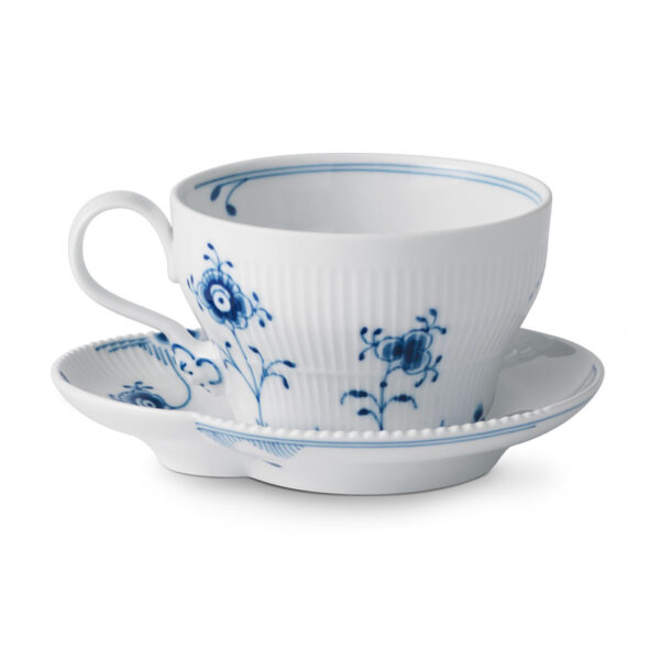 Royal Copenhagen Blue Elements Cup and Saucer | Kneen & Co
