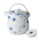 Royal Copenhagen Blue Elements Teapot shown on table | Kneen & Co