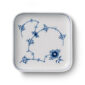 Royal Copenhagen Blue Fluted Plain Square Assiette | Kneen & Co