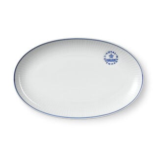 Royal Copenhagen Blueline Oval Assiette | Kneen & Co