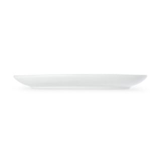 Royal Copenhagen Blueline Oval Assiette shown on table | Kneen & Co