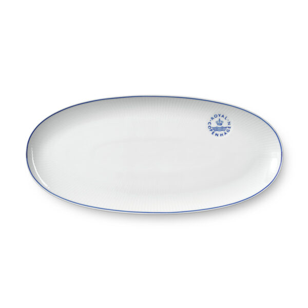 RoyalCopenhagen-1058880-Blueline-Oval-Dish-37cm-01-1200x1200-100KB Royal Copenhagen Blueline Long Oval Dish | Kneen & Co