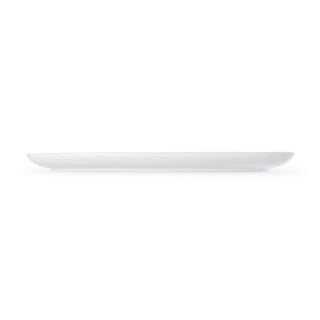 Royal Copenhagen Blueline Long Oval Dish shown on table | Kneen & Co