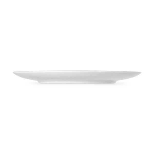 RoyalCopenhagen-1058882-Blueline-Coupe-Plate-27cm-02-1200x1200-100KB Royal Copenhagen Blueline Dinner Plate shown on table | Kneen & Co
