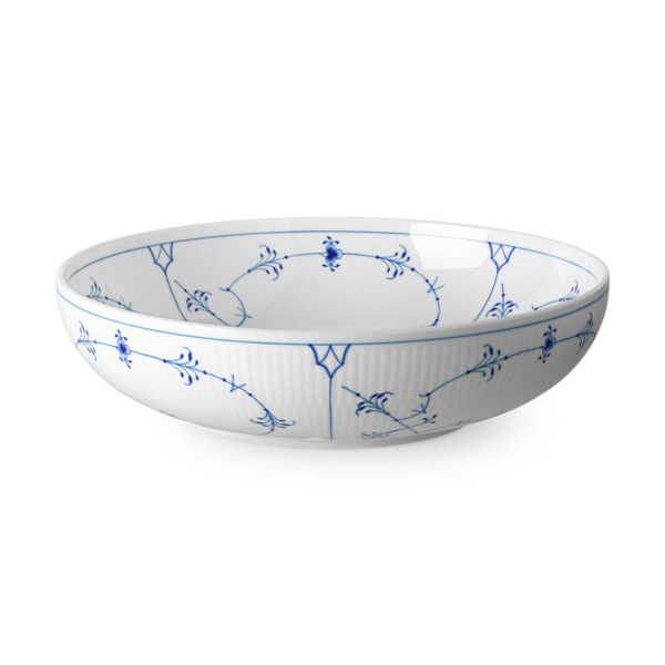 RoyalCopenhagen-1061046-Blue Fluted Plain-Bowl-240cl-01-1200x1200-100KB Royal Copenhagen Blue Fluted Plain Large Serving Bowl | Kneen & Co