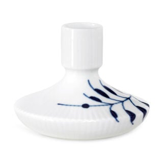Royal Copenhagen Blue Fluted Mega Candle Holder | Kneen & Co