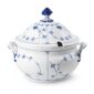 Royal Copenhagen Blue Fluted Plain Tureen with Lid | Kneen & Co