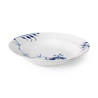 Royal Copenhagen Blue Fluted Mega Deep Plate | Kneen & Co