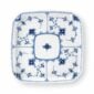 Royal Copenhagen Blue Fluted Half Lace Medium Square Plate | Kneen & Co