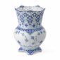 Royal Copenhagen Blue Fluted Full Lace Vase | Kneen & Co