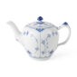 Royal Copenhagen Blue Fluted Half Lace Teapot | Kneen & Co