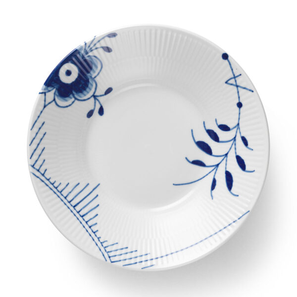 RoyalCopenhagen-1071080-Blue-Fluted-Mega-Plate-Deep-21cm-1-1200x1200-100KB Royal Copenhagen Blue Fluted Mega Deep Snack Plate | Kneen & Co
