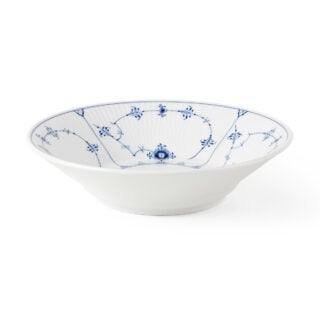 Royal Copenhagen Blue Fluted Plain Small Deep Plate | Kneen & Co