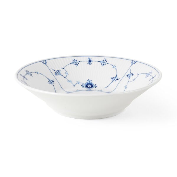 Royal Copenhagen Blue Fluted Plain Small Deep Plate | Kneen & Co