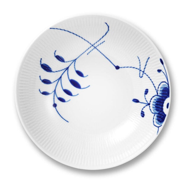 Royal Copenhagen Blue Fluted Mega Medium Serving Bowl | Kneen & Co