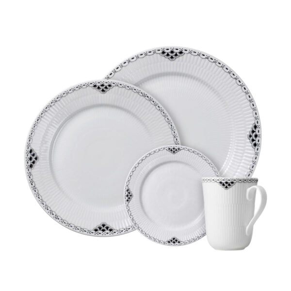 RoyalCopenhagen-BlackLace-ParentImage-set-1200x1200-100KB Royal Copenhagen Black Lace Dinnerware | Kneen & Co