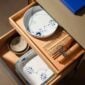 Royal Copenhagen Blue Fluted Mega Dinnerware set in kitchen drawer | Kneen & Co