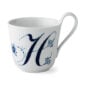 Royal Copenhagen Alphabet High Handle Cup - H | Kneen & Co