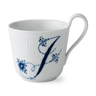 Royal Copenhagen Alphabet High Handle Cup - J | Kneen & Co