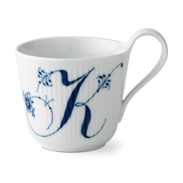 RoyalCophenhagen-1017157-Alphabetmugs-K-1200x1200-100KB Royal Copenhagen Alphabet High Handle Cup - K | Kneen & Co