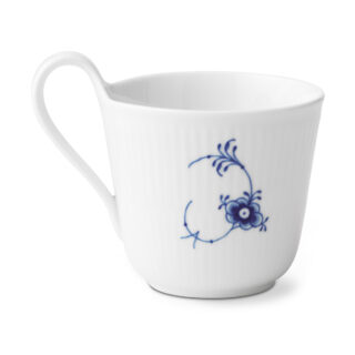 Royal Copenhagen Alphabet High Handle Cup back side | Kneen & Co