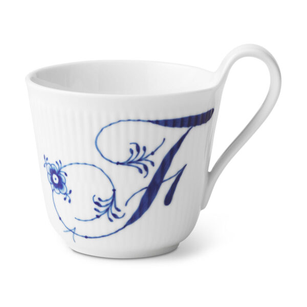 RoyalCophenhagen-1023874-Alphabet-Mug-F-01-1200x1200-100KB Royal Copenhagen Alphabet High Handle Cup - F | Kneen & Co