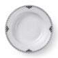 Royal Copenhagen Black Lace Deep Plate | Kneen & Co
