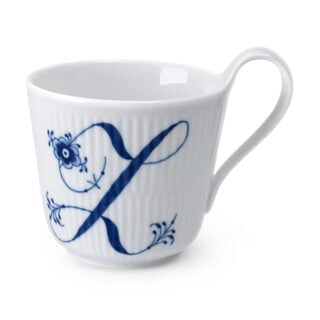 Royal Copenhagen Alphabet High Handle Cup - Z | Kneen & Co
