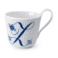 Royal Copenhagen Alphabet High Handle Cup - Z | Kneen & Co