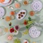 Royal Copenhagen Blue Fluted Plain dinnerware dessert spread | Kneen & Co