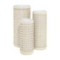 Riviere Ester Hand-Braided Leather Vase | Kneen & Co